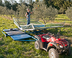 Nacelle de récolte d'olives Novaxion Oléiculture